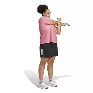 Adidas Womens Plus Size 3X Running Shorts Black Aeroready OWN THE RUN Active Gym
